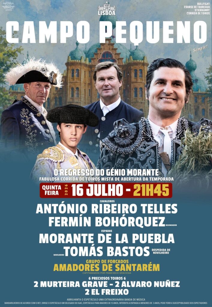 Cartaz Campo Pequeno 16 Julho