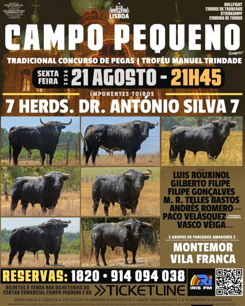 Pesos Toiros António Silva Campo Pequeno